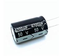 Circuits de contrôle Condensateur électrolytique en aluminium, 2 pièces, 50V, 4700UF, taille 22x35mm, 4700UF, 50V