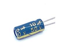Circuits de contrôle Condensateur électrolytique en aluminium, 20 pièces, 50V, 10UF, taille 4x7mm, 10UF