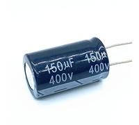Circuits de contrôle Condensateur électrolytique en aluminium, 6 pièces, 150UF, 400V, 150UF, taille 18x30mm