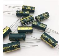 Circuits de contrôle Condensateurs 10 pièces condensateur électrolytique en aluminium 1000 uf 25 v 10 * 20 condensateur électrolytique