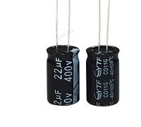 Circuits de contrôle Condensateurs 10 pièces HIGT Qualité 400V22UF 13 * 21mm 22UF 400V 13 * 21 Condensateur Électrolytique