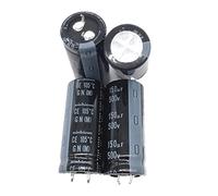 Circuits de contrôle Condensateurs 2 pièces/10 pièces 150uf 500v 22x50mm 500V150uF condensateur PSU encliquetable (Size : 10PCS)