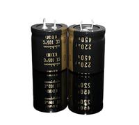 Circuits de contrôle Condensateurs 2 pièces/10 pièces Original 450V 220UF Tube amplificateur haute tension Audio condensateur électrolytique (Size : 10PCS)