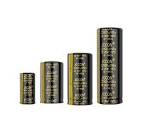Circuits de contrôle Condensateurs 2 pièces condensateur électrolytique audio 80V 3300UF 4700UF 6800UF 10000UF for amplificateur Audio HiFi haute fréquence basse ESR haut-parleur (Size : 80V15000UF 3
