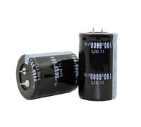 Circuits de contrôle Condensateurs 50PCS-2PCS 6800UF 100V 100v6800uf Condensateur Électrolytique Radial 35x50mm (Size : 4PCS)