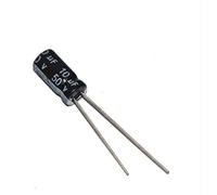 Circuits de contrôle Condensateurs 50PCS 50V 10UF Condensateur électrolytique en aluminium 50 V / 10 UF Taille 5 * 11MM Condensateur électrolytique