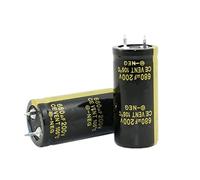 Circuits de contrôle Condensateurs Condensateur électrolytique en aluminium 2 pièces, condensateur en aluminium haute fréquence basse ESR, 200V 680UF 250V 400V 450V (Size : 200v680UF 25x35)