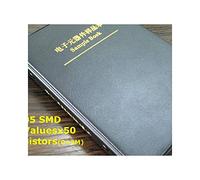 Circuits de contrôle Kit de condensateur 0805 SMD 850 pièces + kit de résistance 0805 SMD 3150 pièces Livre d'échantillons pratiques 17 valeurs + 63 valeurs = 80 valeurs