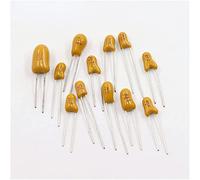 Circuits de contrôle Kit de condensateur 10PCS Condensateur au tantale DIP 16V 25V 35V 50V 0.1UF 1uf 2.2UF 4.7UF 10UF 22UF 33UF 47UF 100UF 104 224 474 105 225 106 226 476 107 condensateurs (Size : 25