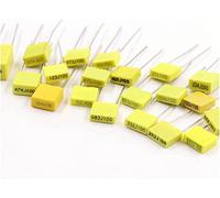 Circuits de contrôle Kit de condensateur 20 pièces Film de sécurité en polypropylène 100V 1nF ~ 470nF 100nf 220nf 10nf 47nf 22nf 1nf 0.47uf 0.1uf Condensateurs de correction (Taille : 100V 333J 2 (Si