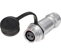 circulaire femelle, droit Ø 12 2 pôles 250 V/AC 13 A IP67 Push-Pull Weipu SF1211/S2 I