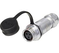 circulaire femelle, droit Ø 12 3 pôles 250 V/AC 13 A IP67 Push-Pull Weipu SF1211/S3 I