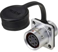 circulaire femelle, droit Ø 12 6 pôles 125 V/AC 5 A IP67 Push-Pull Weipu SF1213/S6