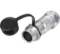 circulaire femelle, droit Ø 12 9 pôles 125 V/AC 3 A IP67 Push-Pull Weipu SF1211/S9 II