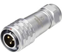 circulaire mâle, droit Ø 12 3 pôles 250 V/AC 13 A IP67 Push-Pull Weipu SF1210/P3 I