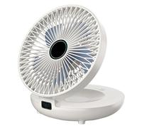 Circulateur Air Ultra Quiet à Double But - Ventilateur Mural | Ventilateur Pliable Portable Avec Fonction Oscillante Pour La Maison, La Chambre à Coucher, Bureau, Dortoirs | Pour Les Besoins De