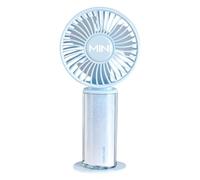 Circulateur d'air portatif à 3 vitesses 17 cm | Machine à brise tons pastel alimentée par type C, légère 130 g, longue durée d'exécution de 300 mAh, idéale pour les voyages, les déplacements