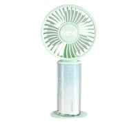 Circulateur d'air portatif à 3 vitesses 17 cm | Machine à brise tons pastel alimentée par type C, légère 130 g, longue durée d'exécution de 300 mAh, idéale pour les voyages, les déplacements