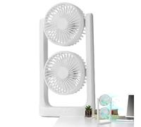 Circulateur d'air USB - Mini Breeze Machine | Mini moteur de refroidissement à 3 vitesses réglable | Distance personnelle à faible bruit plus fraîche pour chambre à coucher, bureau, patio, buanderie
