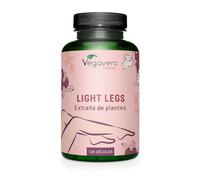 Circulation Sanguine Jambes Vegavero® | 120 Gélules | Avec Vigne Rouge, Prêle des champs, Petit Houx, Gotu Kola et Myrtille | 100% Naturel | Anti Jambe Lourdes et Gonflées | VEGAN