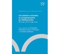 Circulations animales et zoogéographie en Méditerranée: (Xe s. av. J.-C.-Ier s. ap. J.-C.)