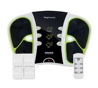 Circulatoire Masseur Jambe Électrique, EMS TENS, 99 Niveaux d'Intensité, Massage Pied et Jambe, Appareil Massage des Pieds, Électrodes, Circulateur sans Chauffage Circulatoire par Weightworld