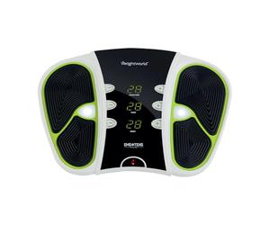 Circulatoire Masseur Jambe Électrique, EMS TENS, 99 Niveaux d'Intensité, Massage Pied et Jambe, Appareil Massage des Pieds, Électrodes, Circulateur sans Chauffage Circulatoire par Weightworld