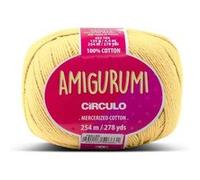 Circulo Amigurumi 125g - Le Fil Parfait pour Vos Créations au Crochet(...) - 1112 Jaune 1112 Jaune G