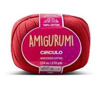 Circulo Amigurumi 125g - Le Fil Parfait pour Vos Créations au Crochet(...) - 3528 Rouge 3528 Rouge G