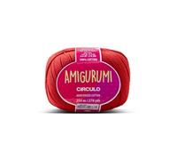 Circulo Amigurumi 125g - Le Fil Parfait pour Vos Créations au Crochet(...) - 3583 Rouge 3583 Rouge G