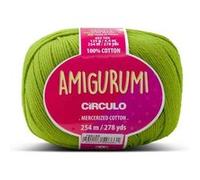 Circulo Amigurumi Fil 100% coton vierge 125 g 254 mètres - Vert