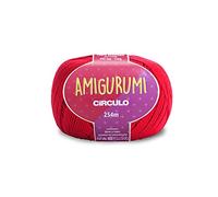 Circulo Amigurumi 125g ¿ Le Fil Parfait Pour Vos Créations Au Crochet 3583 Rouge Rouge