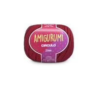 Circulo Amigurumi Fil 100% coton vierge 125 g 254 m Rouge Circulo