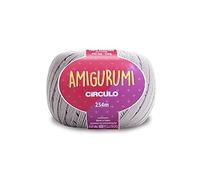 Circulo Amigurumi 125g - Le Fil Parfait pour Vos Créations au Crochet(...) - 8008 Gris 8008 Gris
