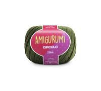 Circulo Amigurumi Fil 100% coton vierge Vert forêt 125 g 254 m