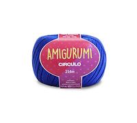 Circulo Amigurumi Pelote de laine 100% coton vierge Bleu 125 g 254 m