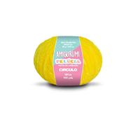 Circulo - Amigurumi Pelucia - Fil chenille spécial velours pour amigurumi et couverture, 130 m, peigné (1289 - Canari)