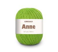 CIRCULO Anne Fil 100% coton mercerisé 174 g - Vert citron
