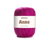 Circulo Anne Fil 100% coton mercerisé Rose vif 174 g