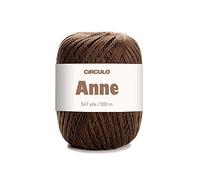 Circulo Anne Yarn 7382 Pelote de laine 100% coton mercerisé 147 g