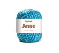 Circulo Anne Yarn 9113 Pelote de laine 100% coton mercerisé 147 g