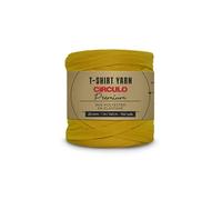 CIRCULO Fettuccini Zpagetti Fil de qualité supérieure pour t-shirt, doux, léger, sans couture, sans nœuds. Facile à utiliser, Fettuccini Zpagetti, fil pour t-shirt pour crochet et tricot - 130 m