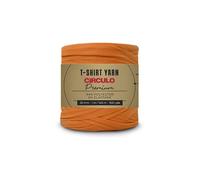 CIRCULO Fil Premium pour T-Shirt, volumineux, doux, léger, sans couture, sans nœuds, facile à utiliser, Fettuccini Zpagetti, fil pour T-shirts pour crochet et tricot - 140 m (4222