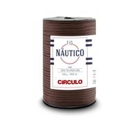 Circulo Nautico Fil imperméable de qualité supérieure 5 mm 100% polypropylène, 200 m, épais, pour accessoires de mode, sacs et décoration en crochet et macramé (7382
