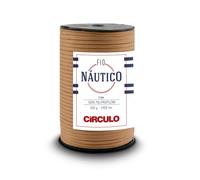 Circulo - Nautico Pelote de fil imperméable de qualité supérieure 5 mm 100 % polypropylène, 207 m, 499 g, épais, spécial pour accessoires de mode, sacs et décoration en crochet et macramé (7404