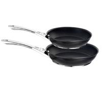 Circulon Infinite Lot de 2 poêles en aluminium anodisé dur 24 & 30 cm