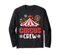 Circus Crew Funny Circus Staff Costume Circus Theme Party Manche Longue