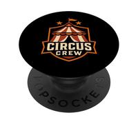 Circus Crew Funny Kids Circus PopSockets PopGrip Adhésif