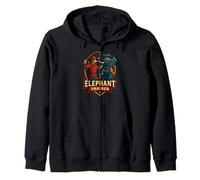 Circus Elephant Trainer Funny Kids Circus Sweat à Capuche