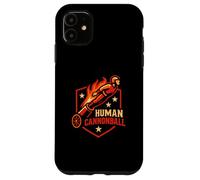Circus Human Cannonball Funny Kids Circus Coque pour iPhone 11